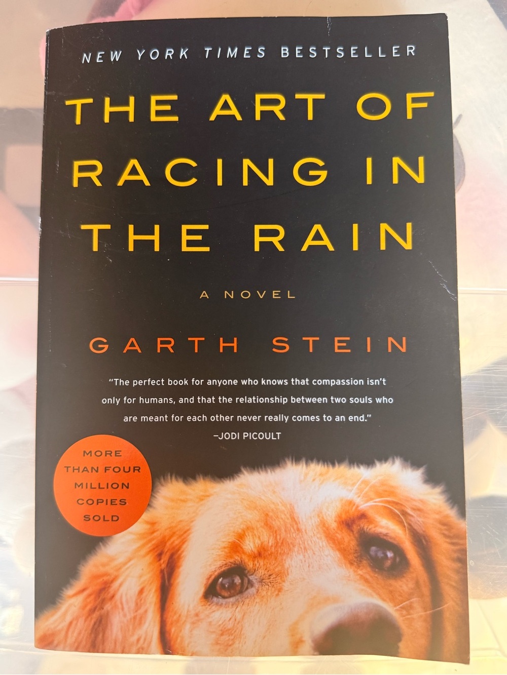Harper Paperback with Black, White & Orange Accent Back Cover